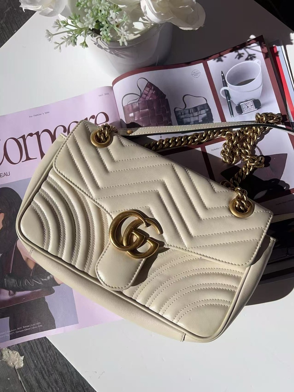 Gucci GG Marmont medium shoulder bag